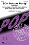 80s Dance Party SSA choral sheet music cover